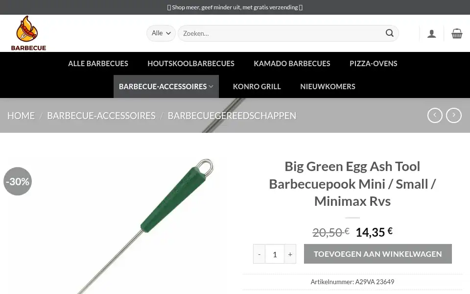 Screenshot of pizzaovensverkoop.com