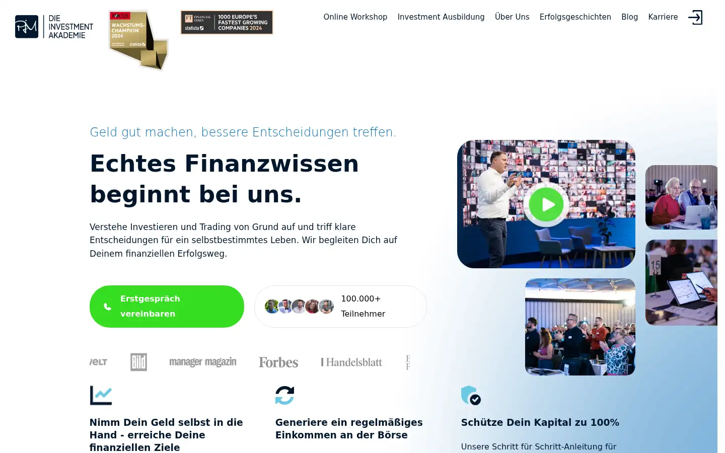Screenshot of pjmueller.de