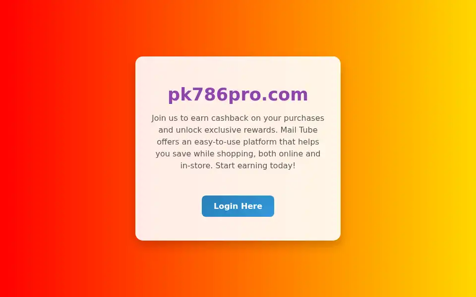 Screenshot of pk786.pro