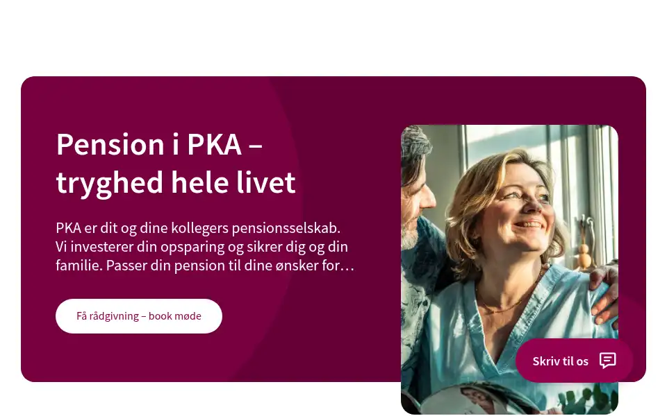 Screenshot of pka.dk