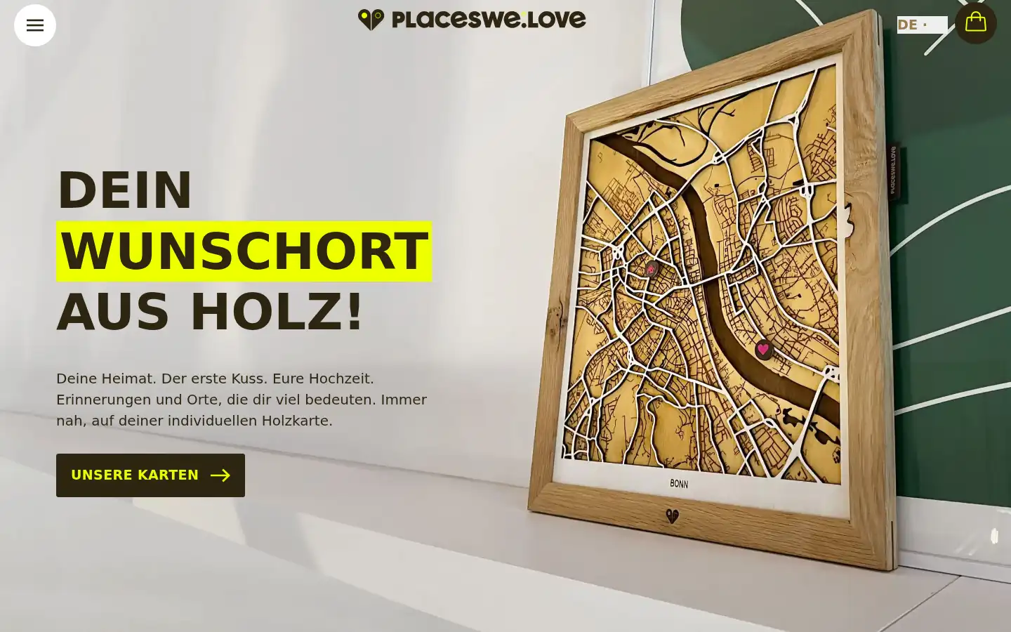 Screenshot of placeswe.love
