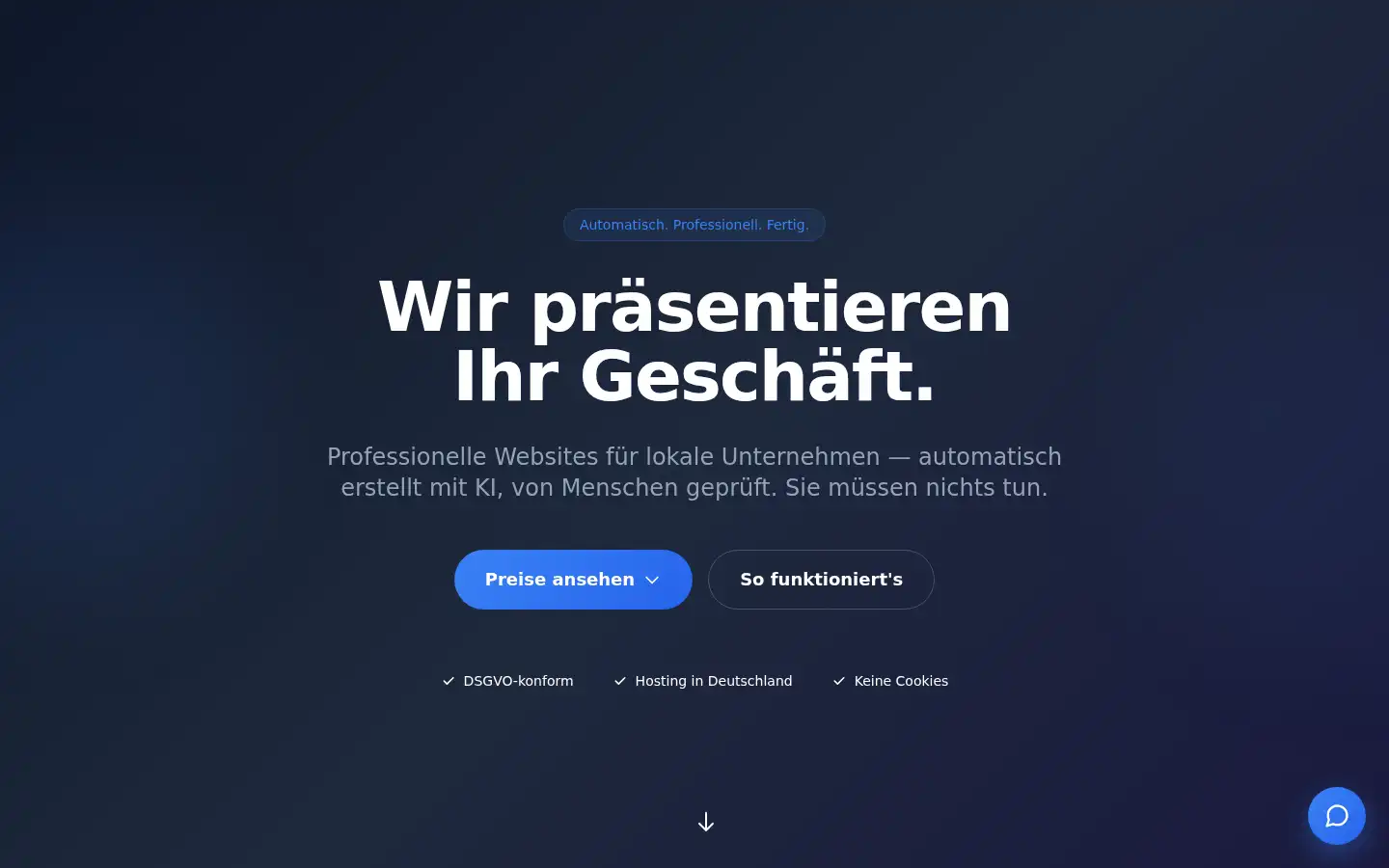 Screenshot of plaentz.com