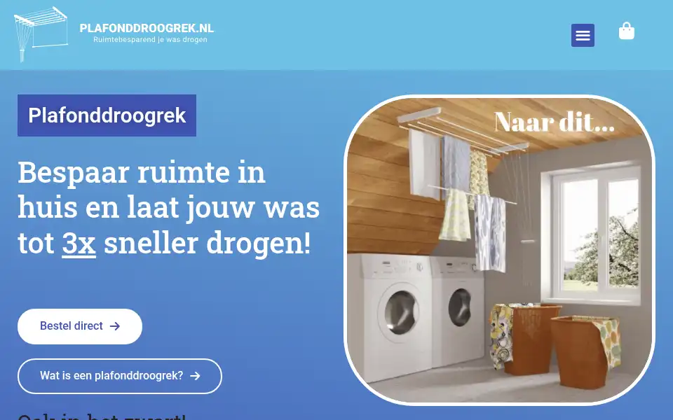 Screenshot of plafonddroogrek.nl