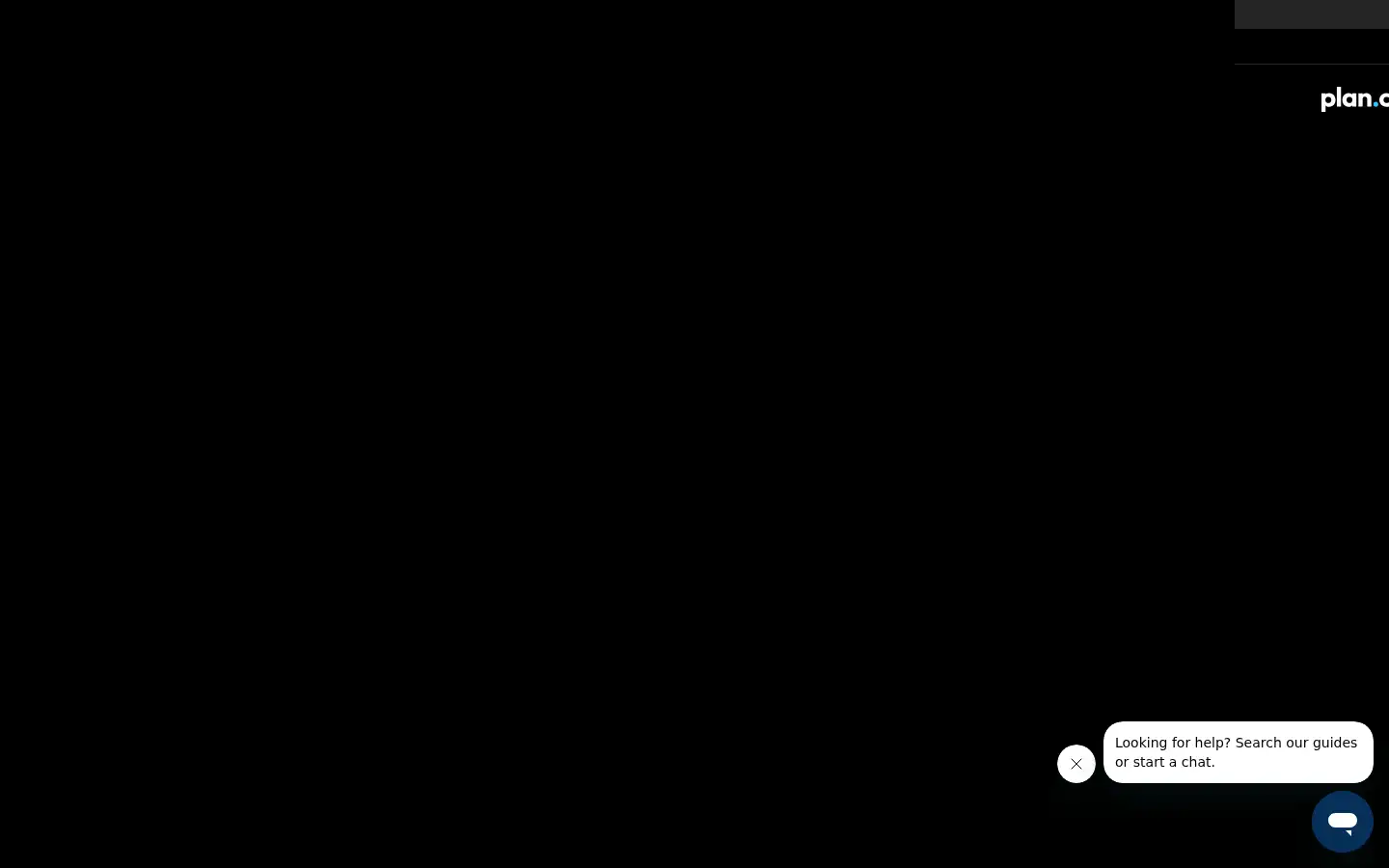 Screenshot of plan.com