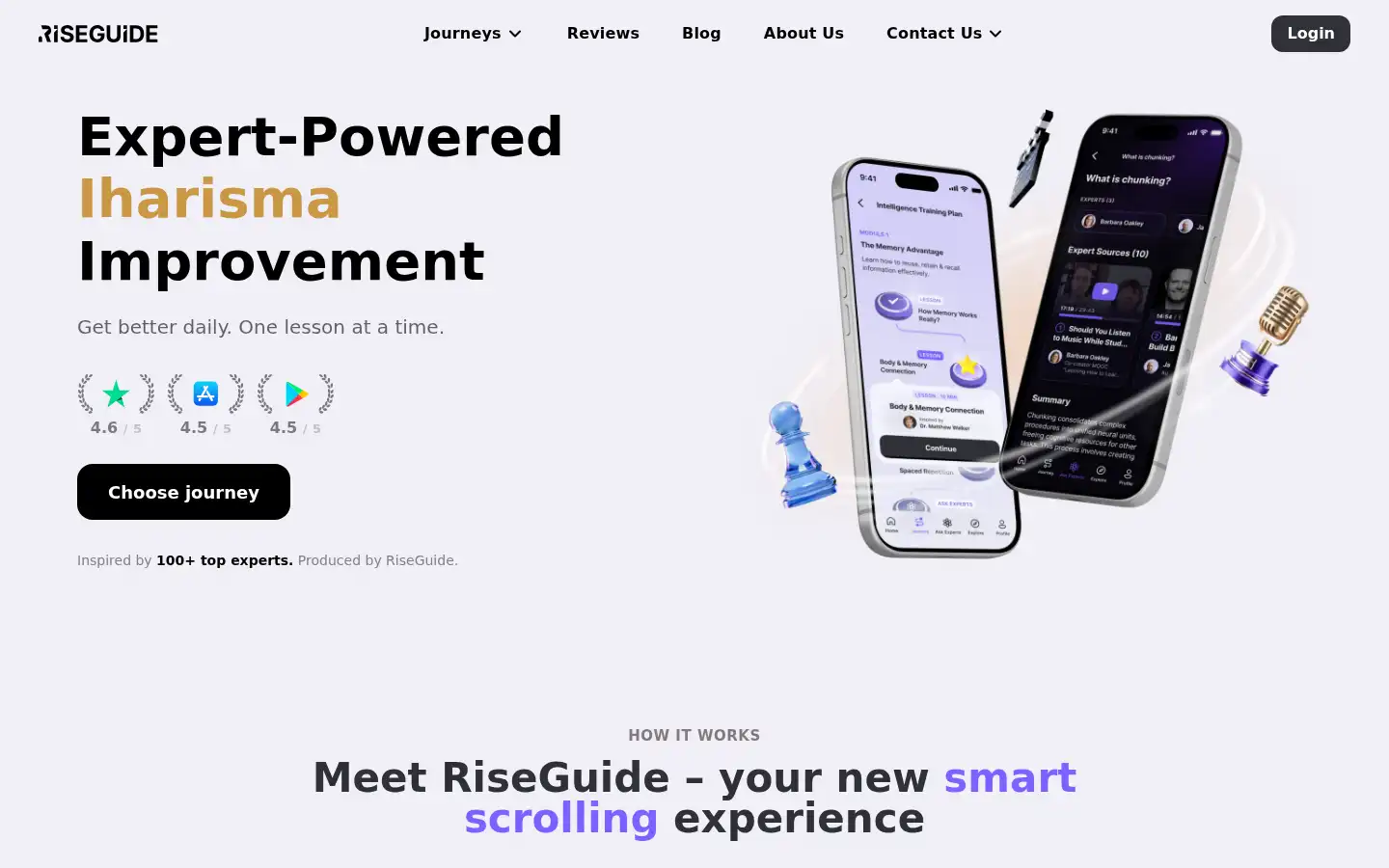 Screenshot of plan.riseguide.com