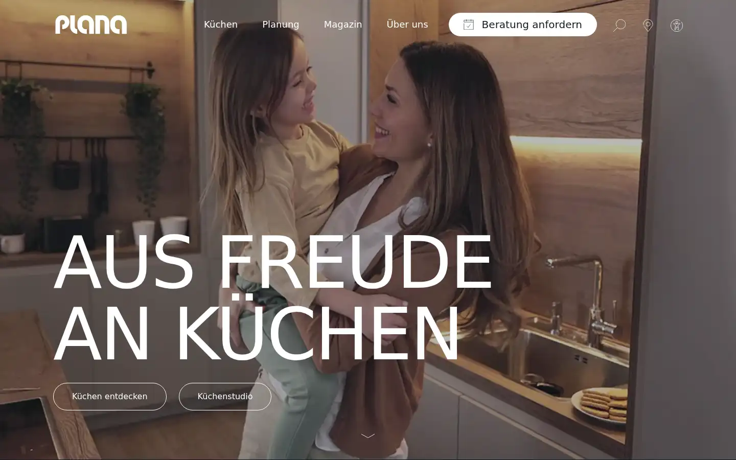 Screenshot of plana.de