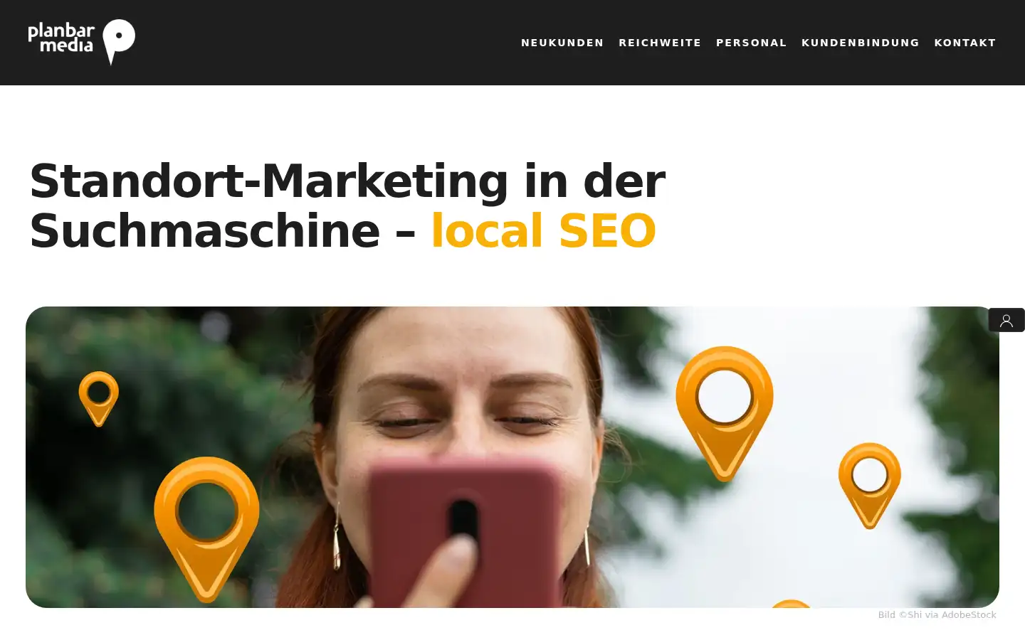 Screenshot of planbarmedia.de