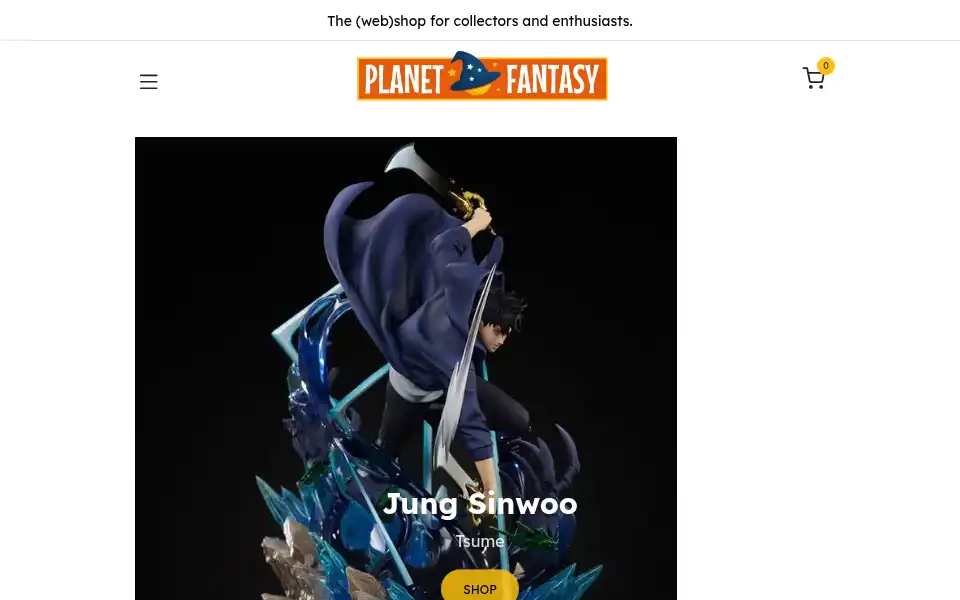 Screenshot of planetfantasy.be