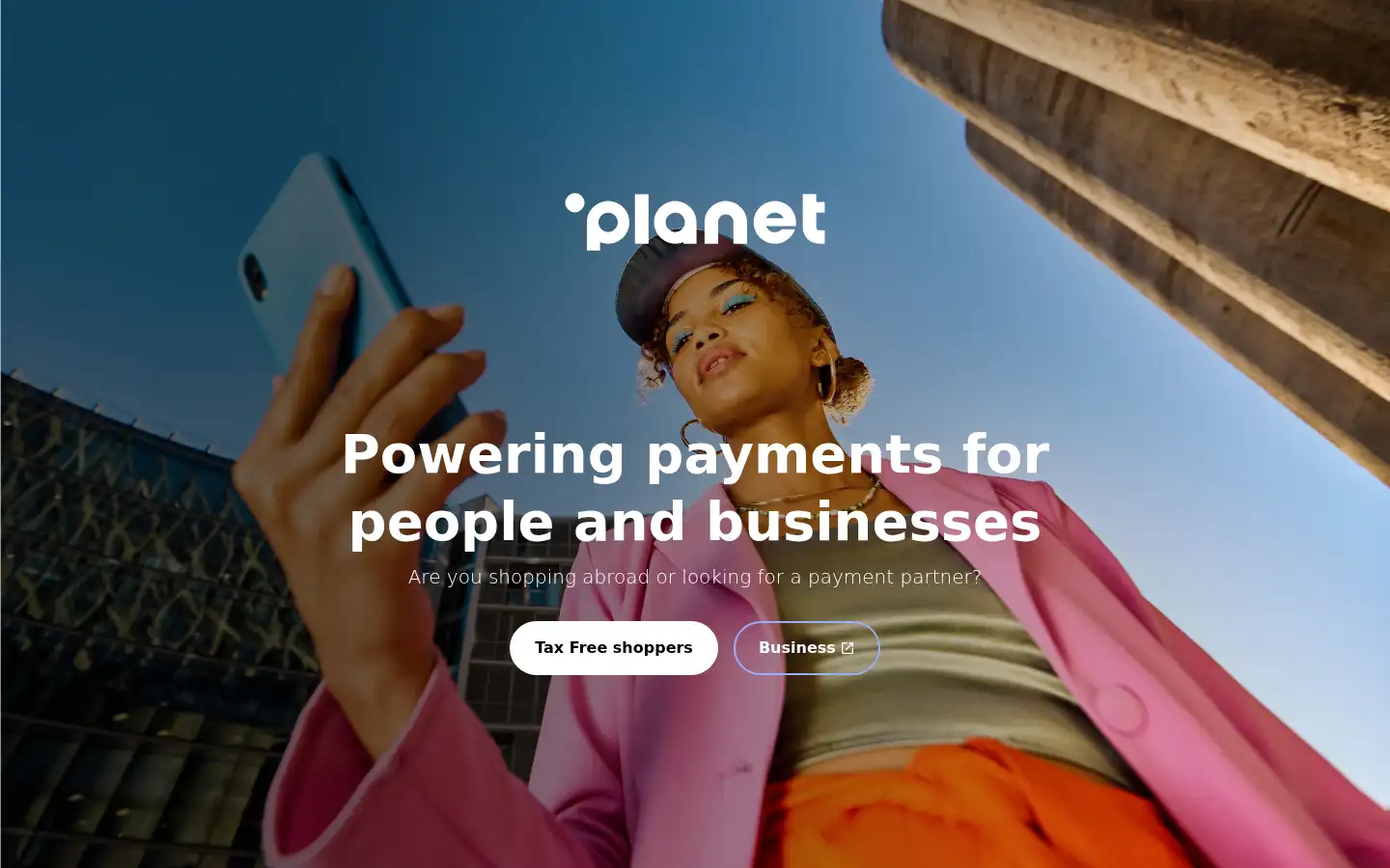 Screenshot of planetpayment.com
