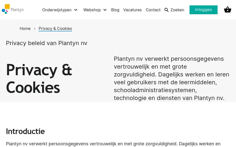 Screenshot of plantyn.com