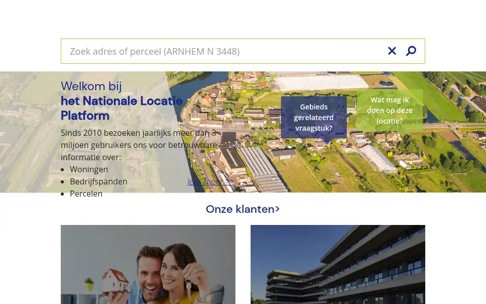 Screenshot of planviewer.nl