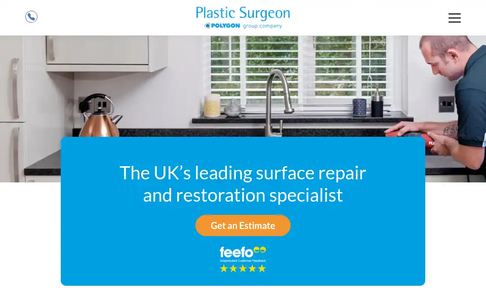 Screenshot of plastic-surgeon.co.uk
