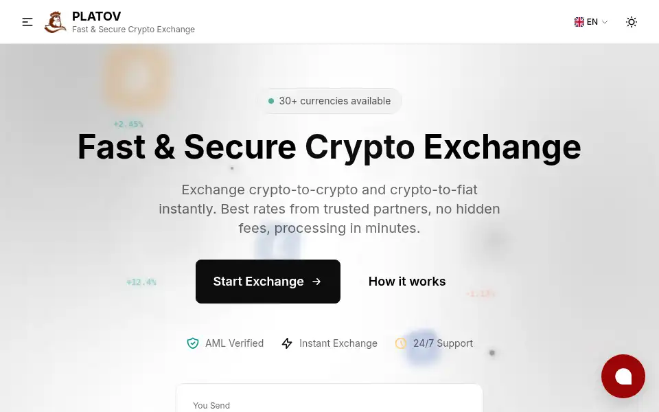 Screenshot of platov.co