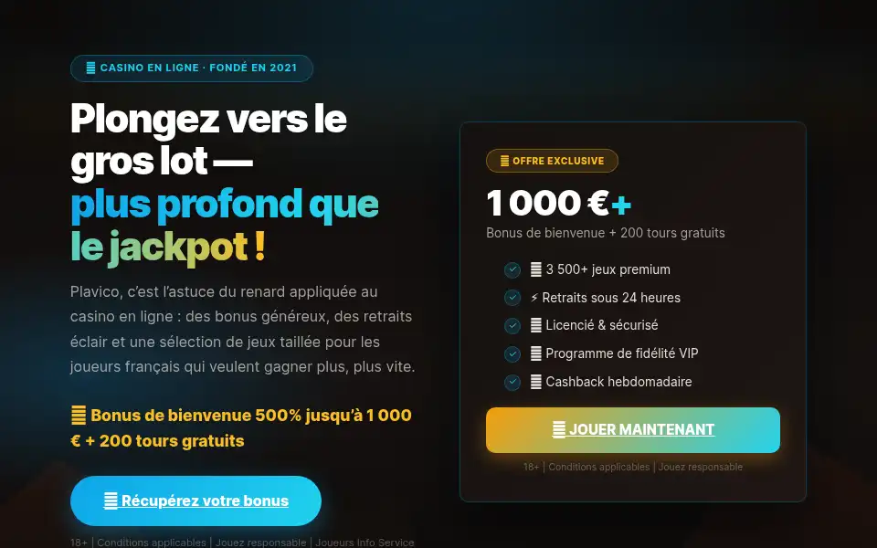 Screenshot of plavico.xyz