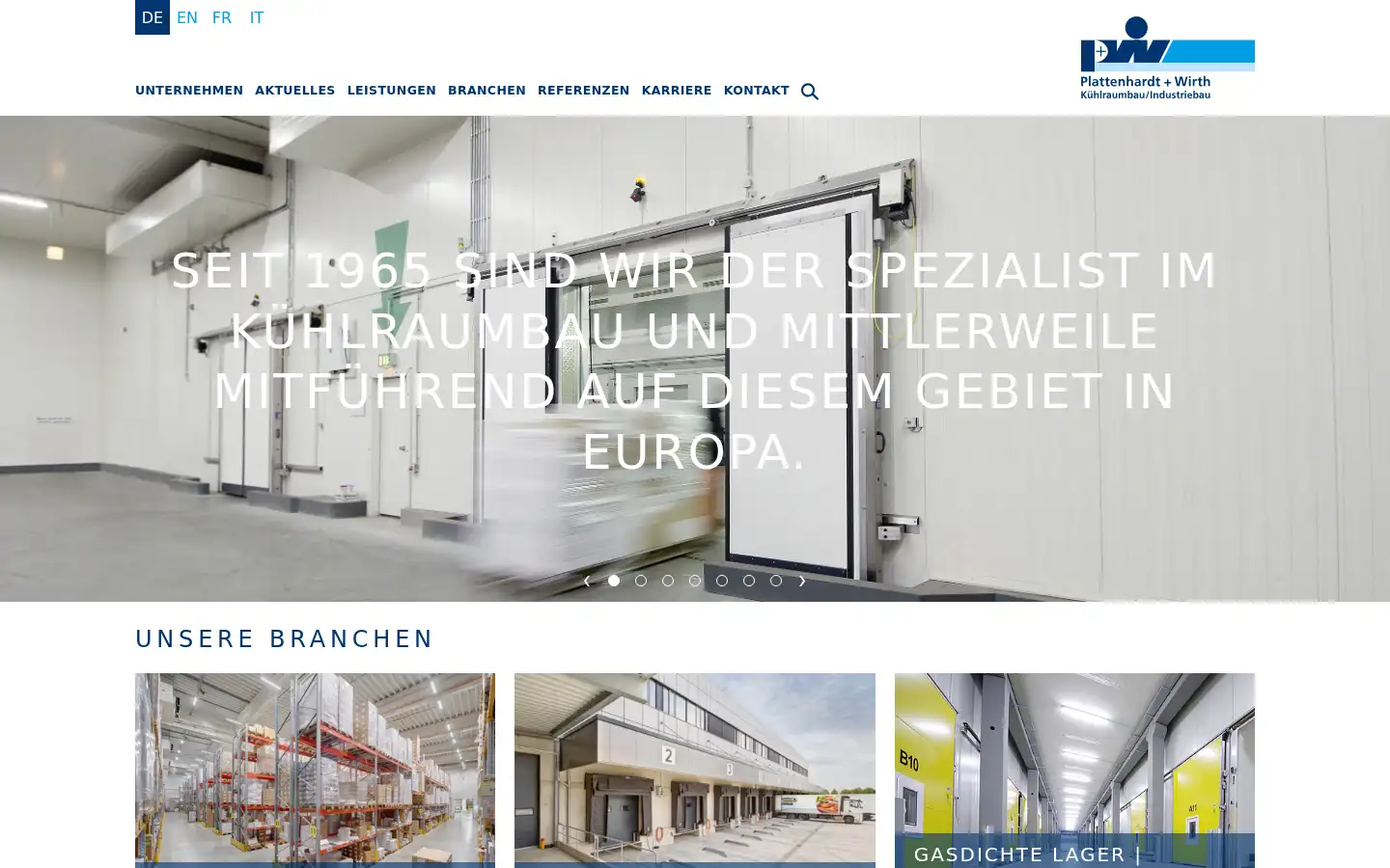Screenshot of plawi.de