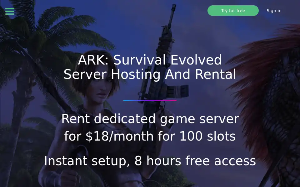 Screenshot of playark.today