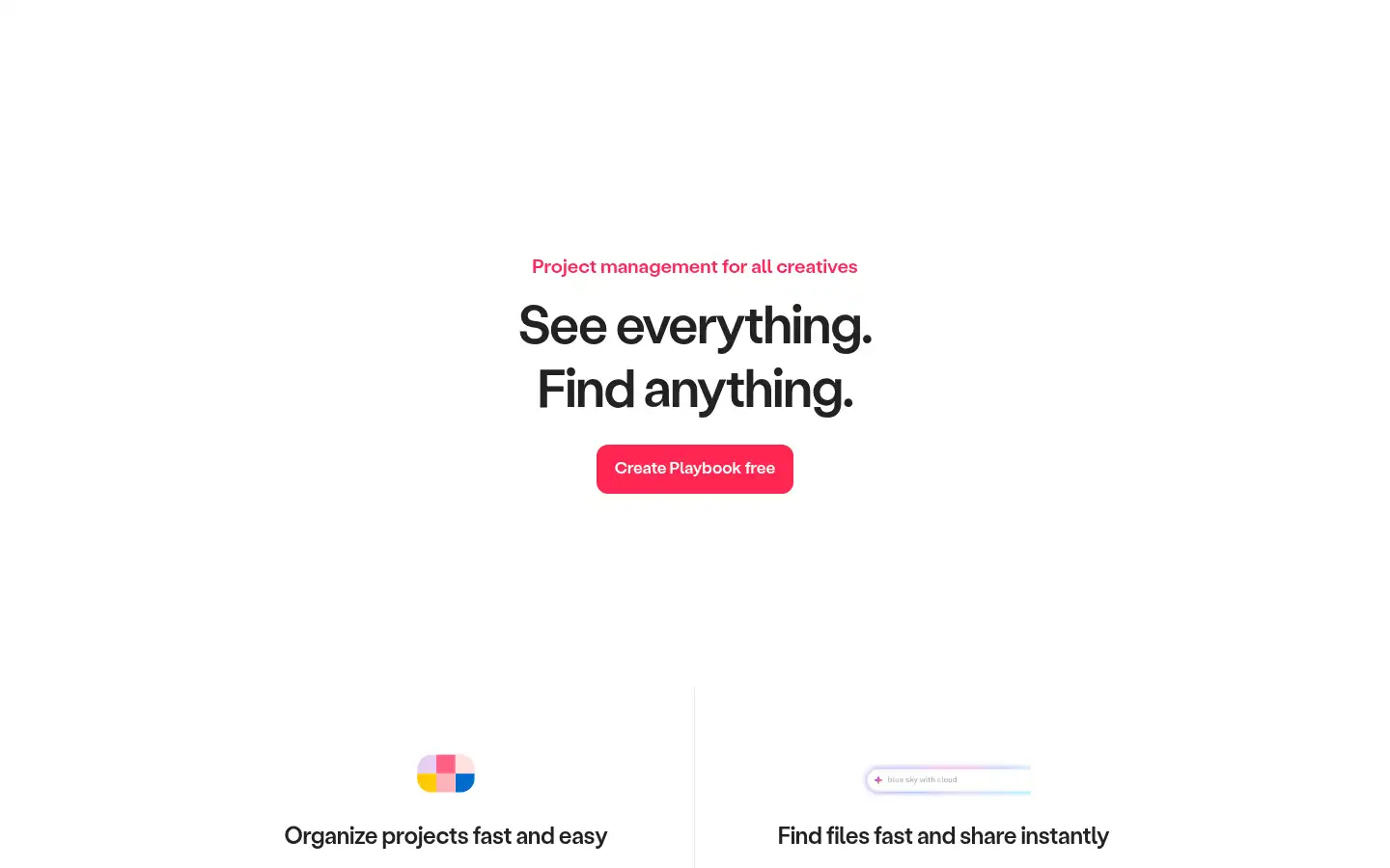 Screenshot of playbook.com