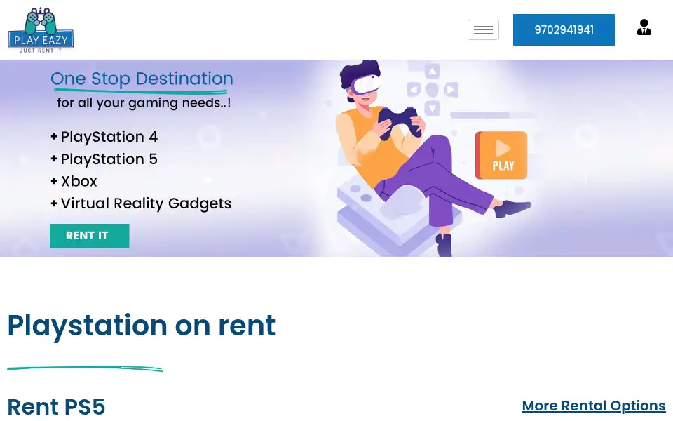 Screenshot of playeazy.com