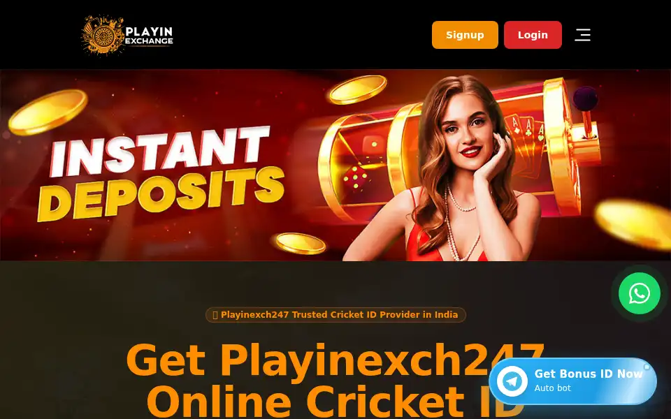 Screenshot of playinexch247.info