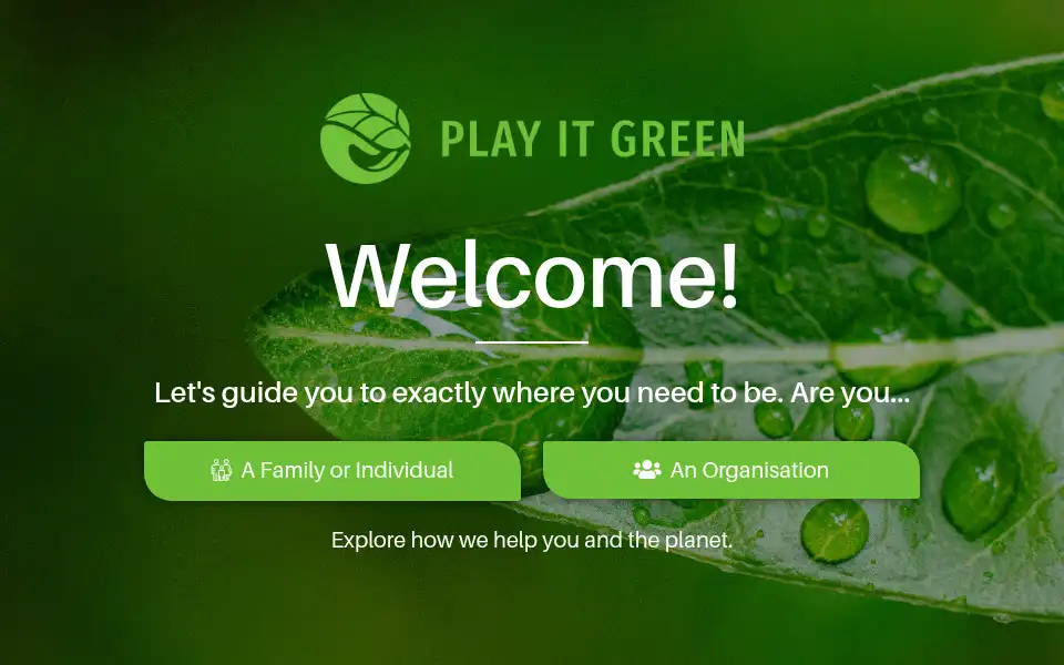 Screenshot of playitgreen.com