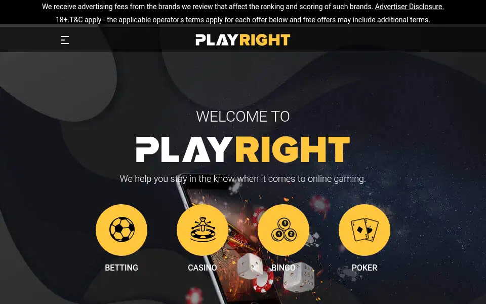 Screenshot of playright.co.uk