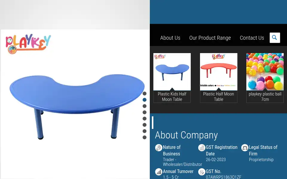 Screenshot of playschoolstoys.com
