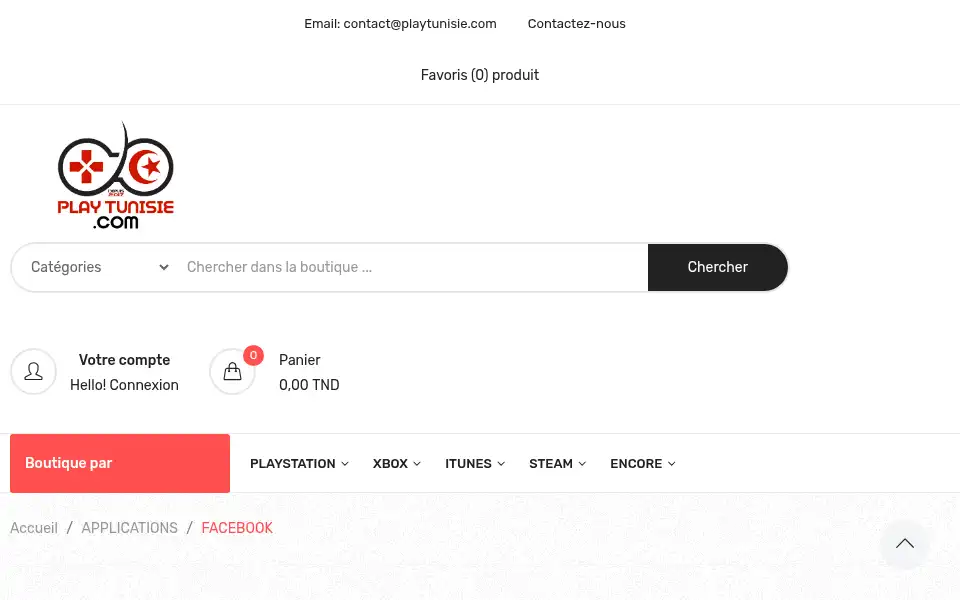 Screenshot of playtunisie.com