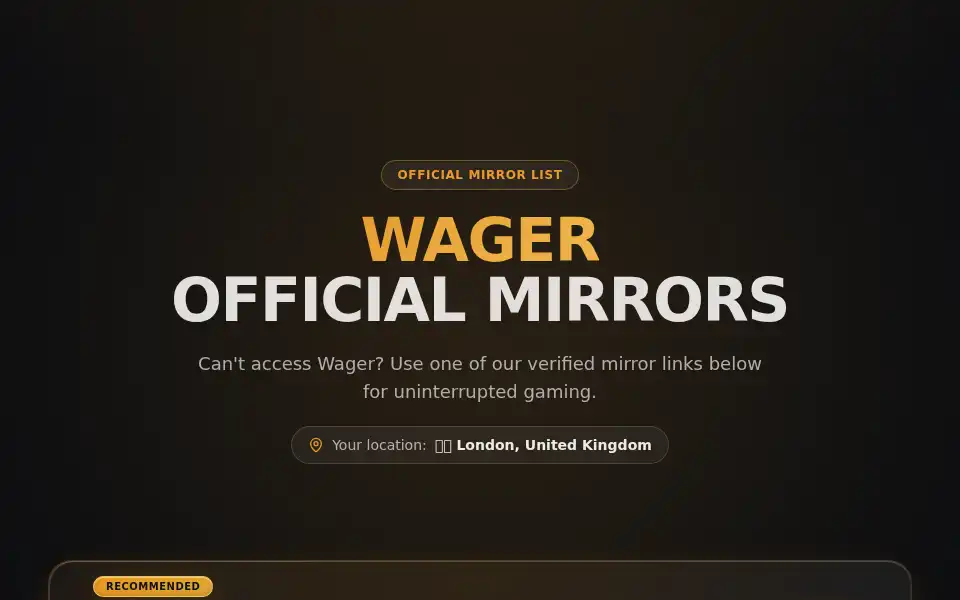 Screenshot of playwager.io