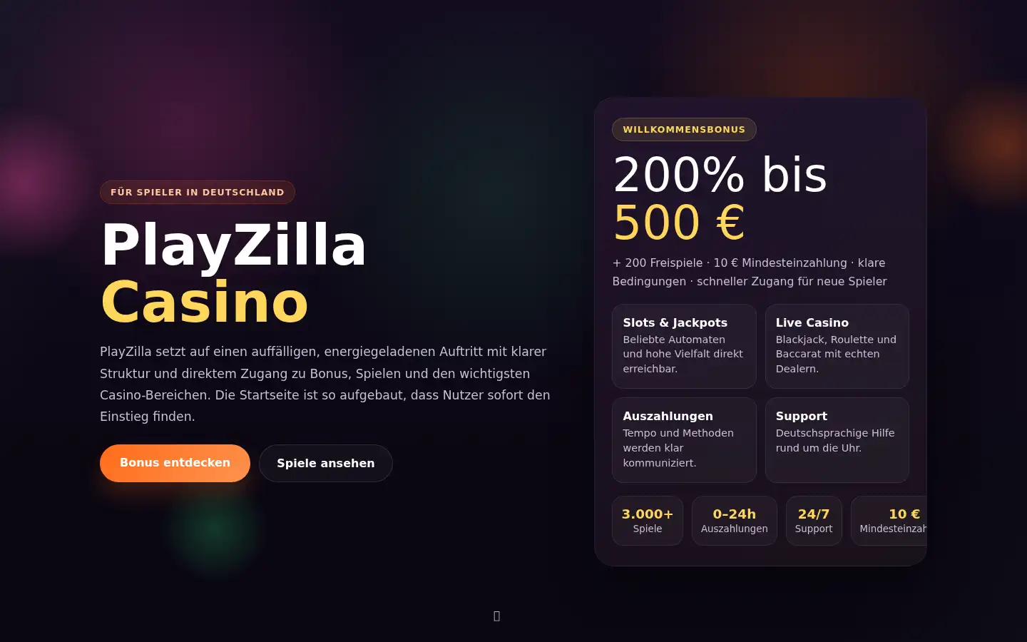 Screenshot of playzilla-official.org