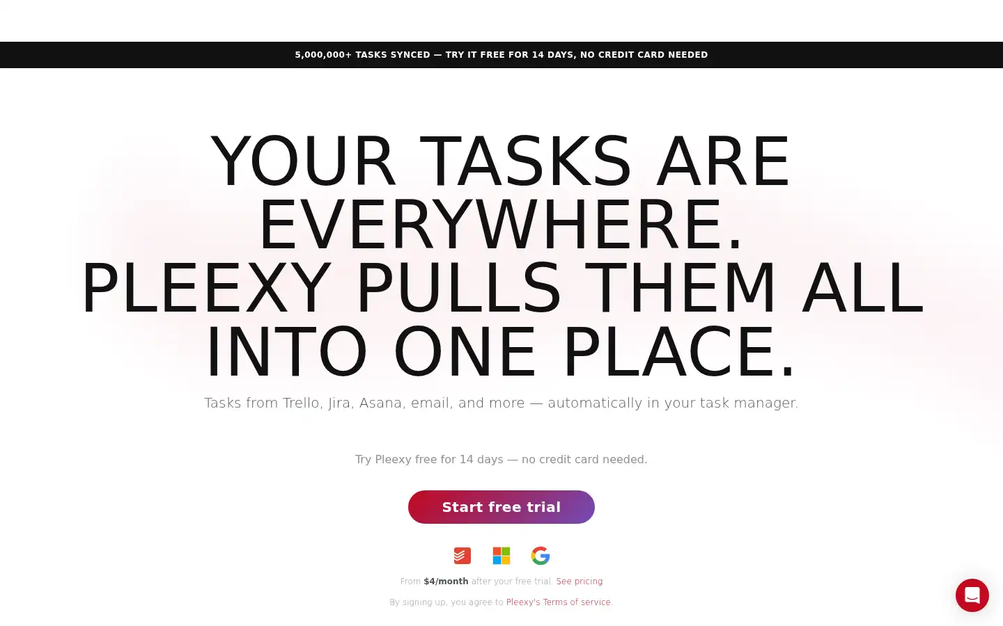 Screenshot of pleexy.com