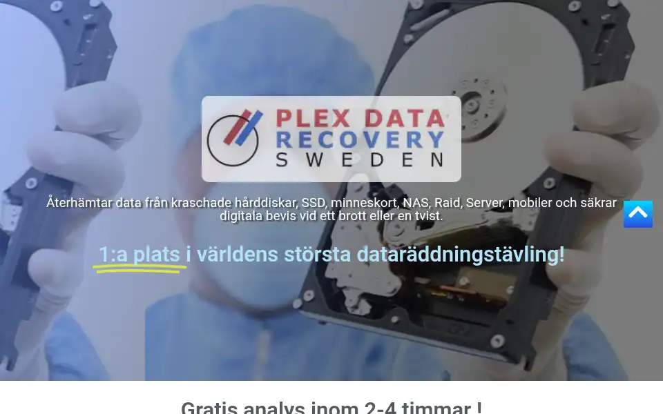 Screenshot of plexdata.se