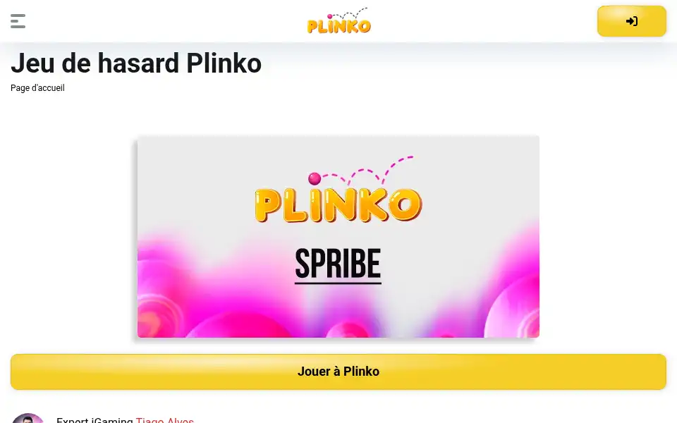 Screenshot of plinkoavis.be
