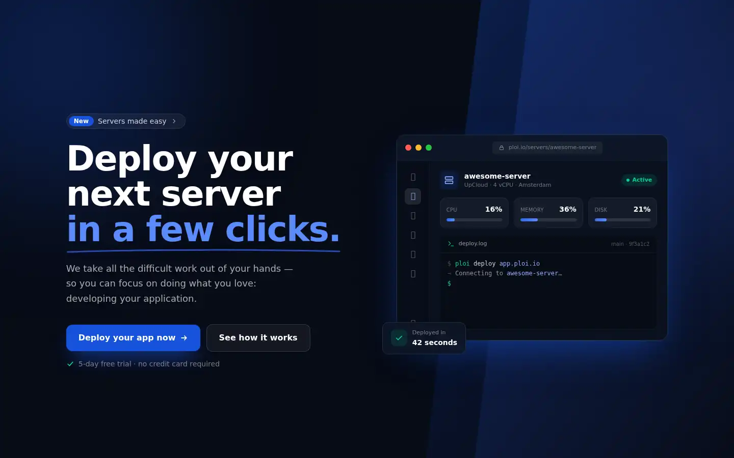 Screenshot of ploi.io