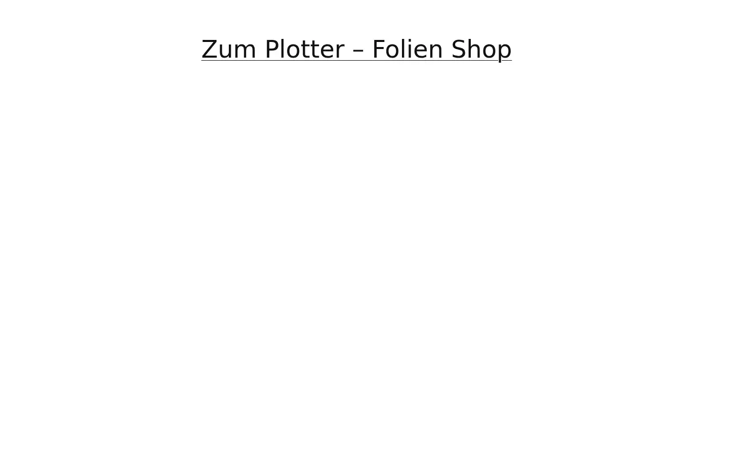 Screenshot of plotter-folien.at