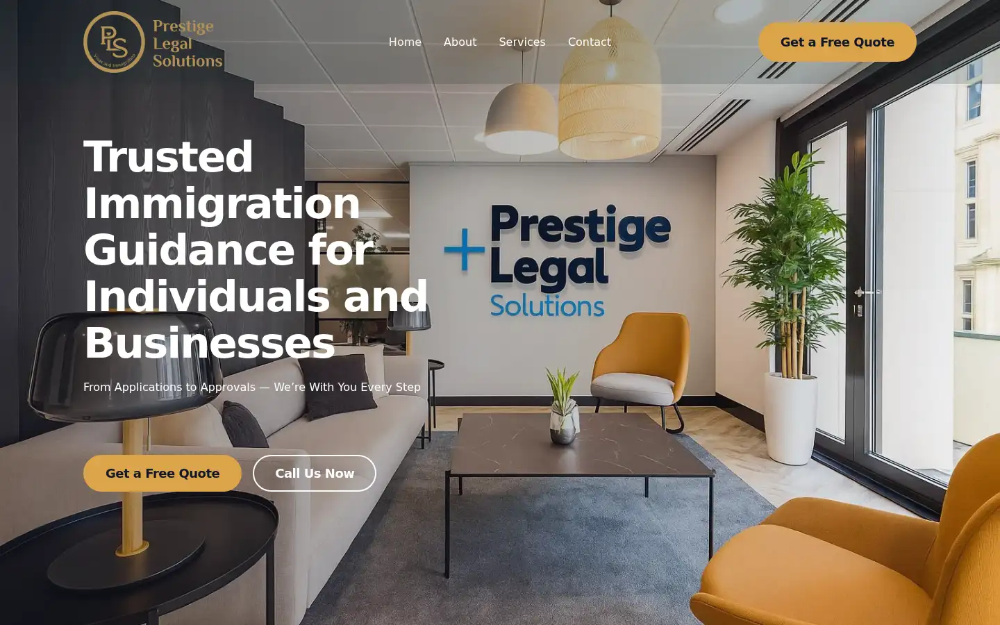 Screenshot of pls-global.com