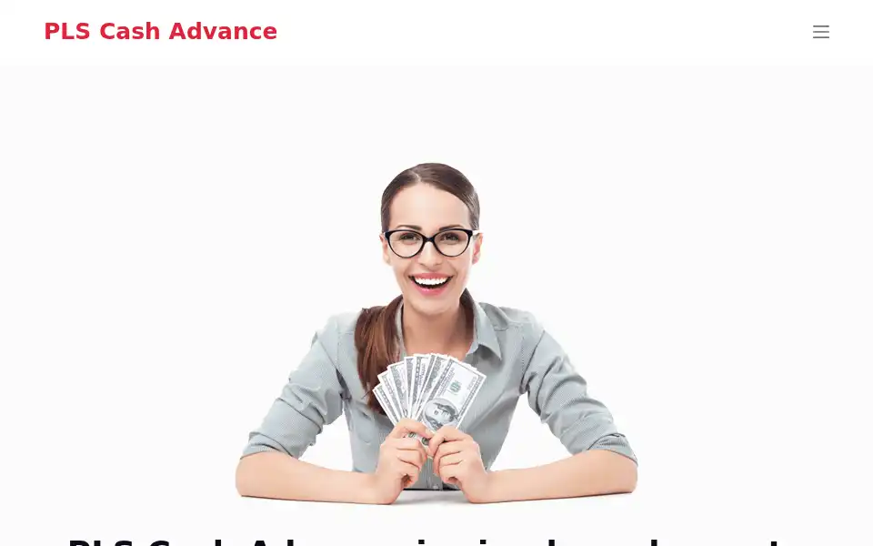 Screenshot of plscashadvance.com