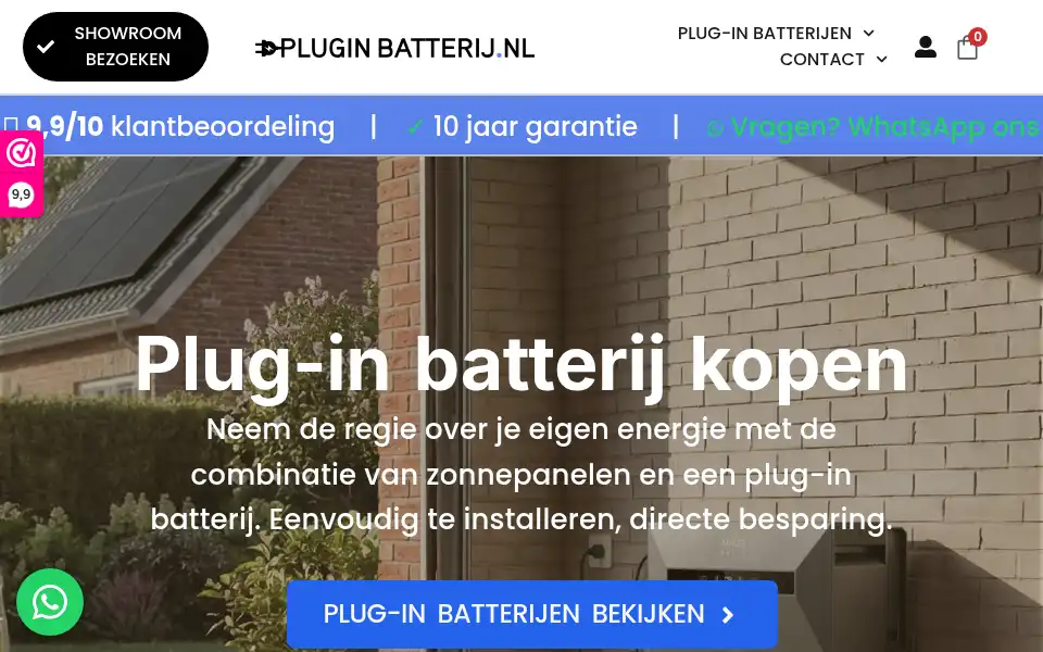 Screenshot of plugin-batterij.nl