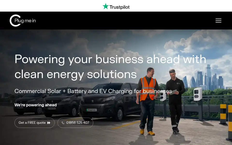 Screenshot of plugmein.com