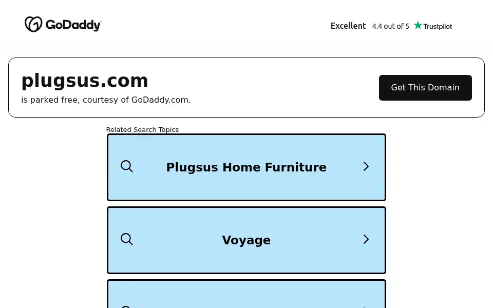 Screenshot of plugsus.com