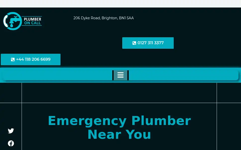 Screenshot of plumbersoncall.co.uk