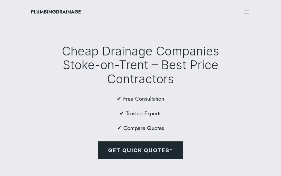 Screenshot of plumbingdrainage.co.uk