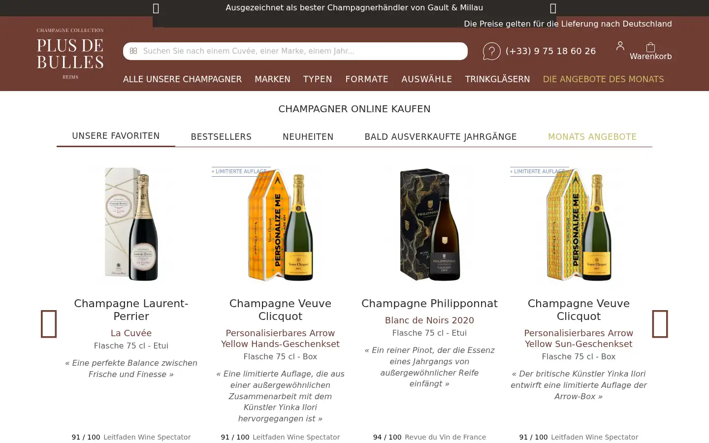Screenshot of plus-de-bulles.de