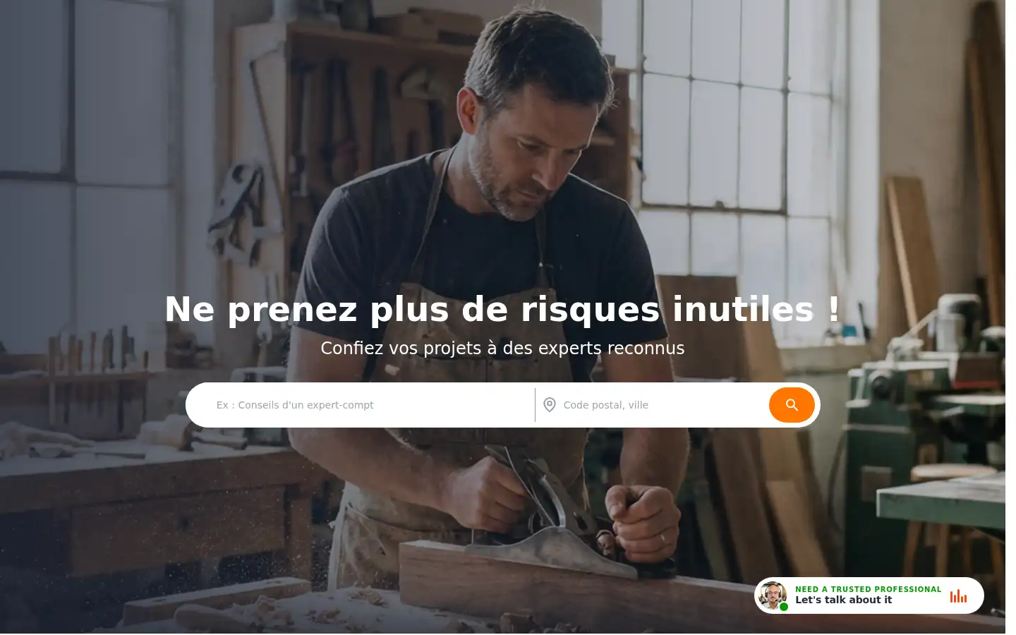 Screenshot of plus-que-pro.fr