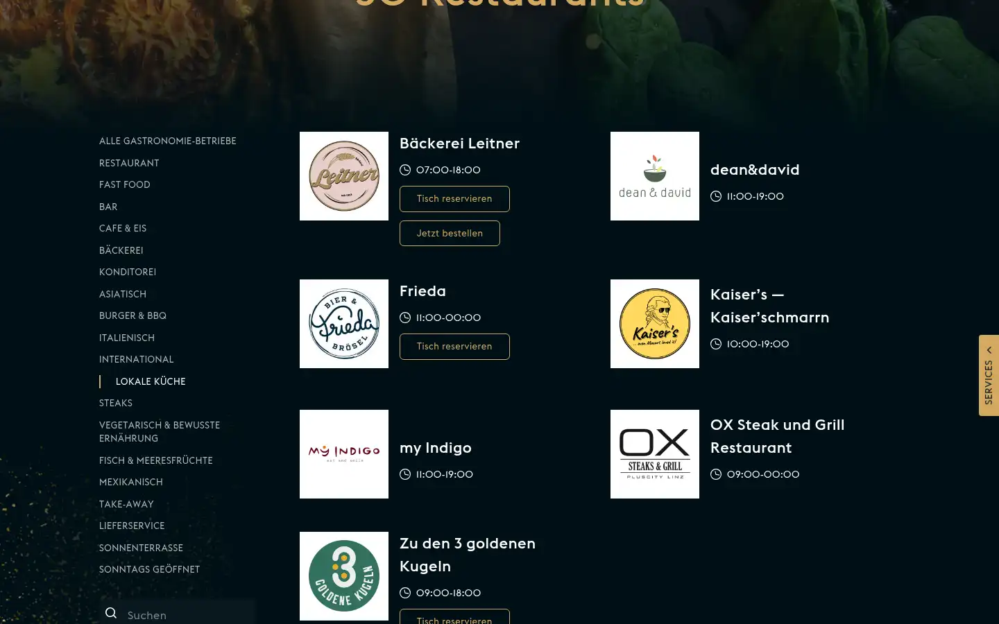 Screenshot of pluscity.at