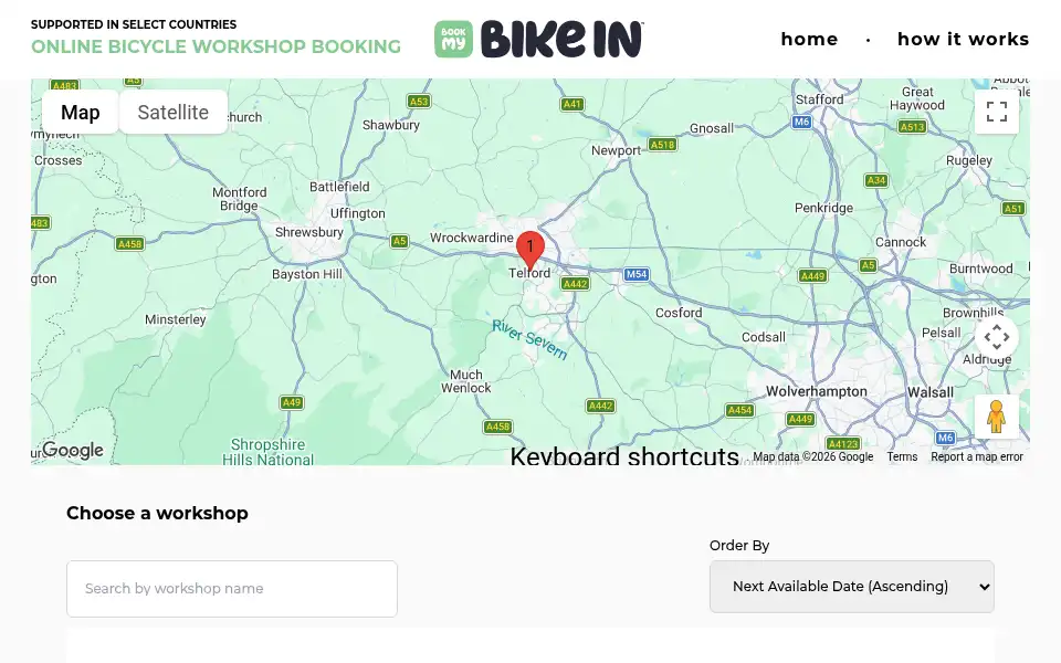 Screenshot of plushhillcycles.co.uk