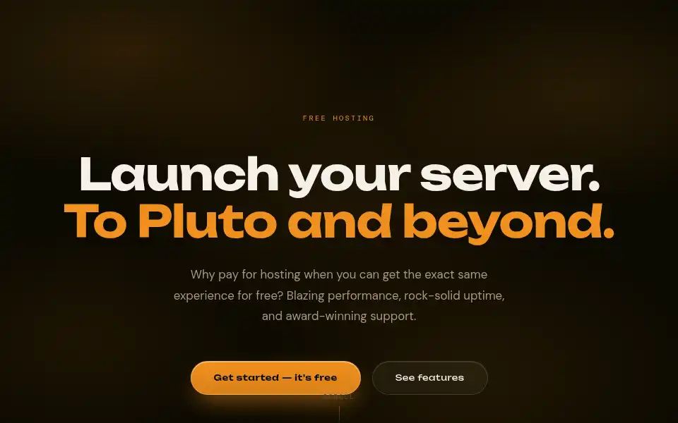 Screenshot of plutonodes.com