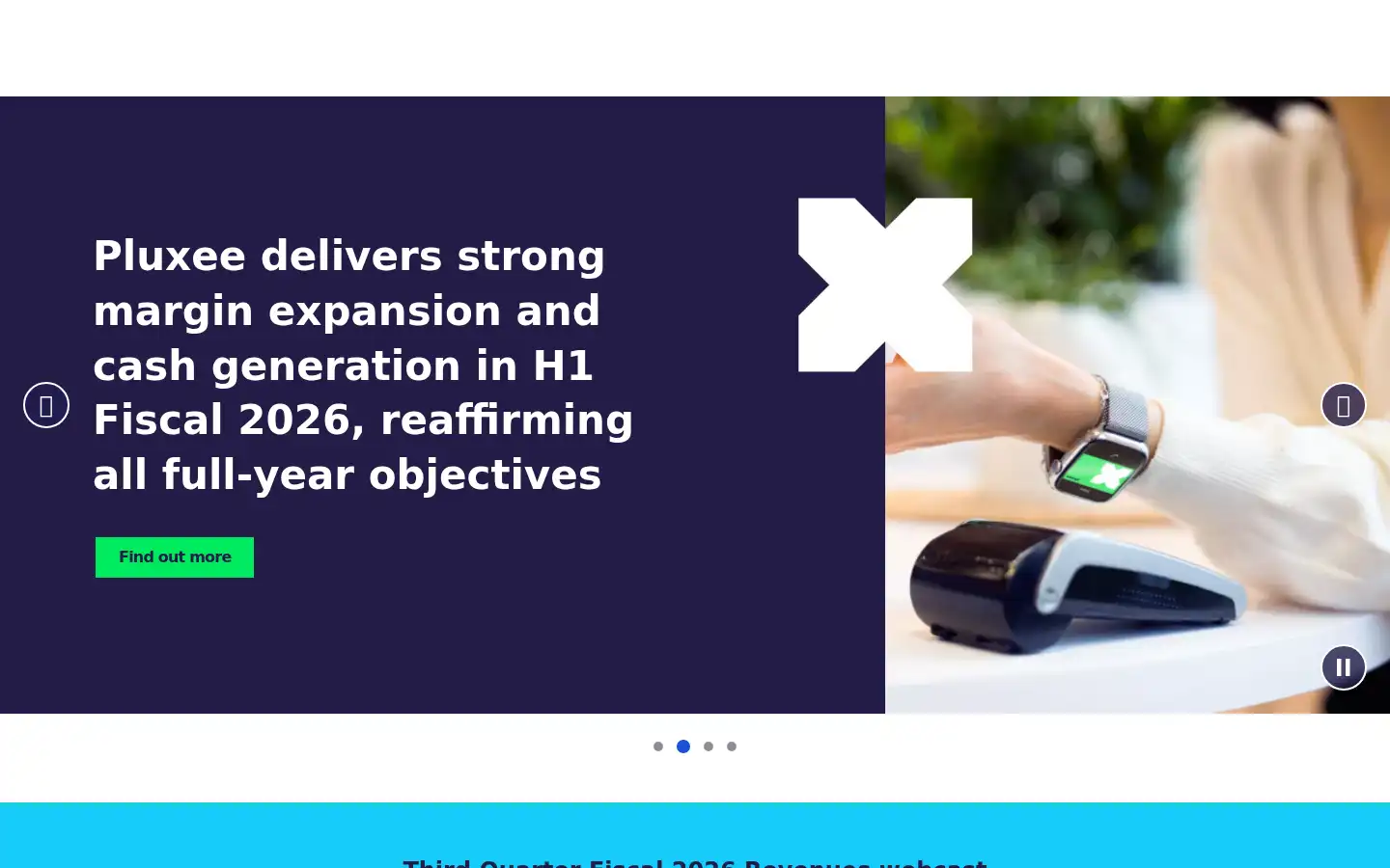 Screenshot of pluxeegroup.com
