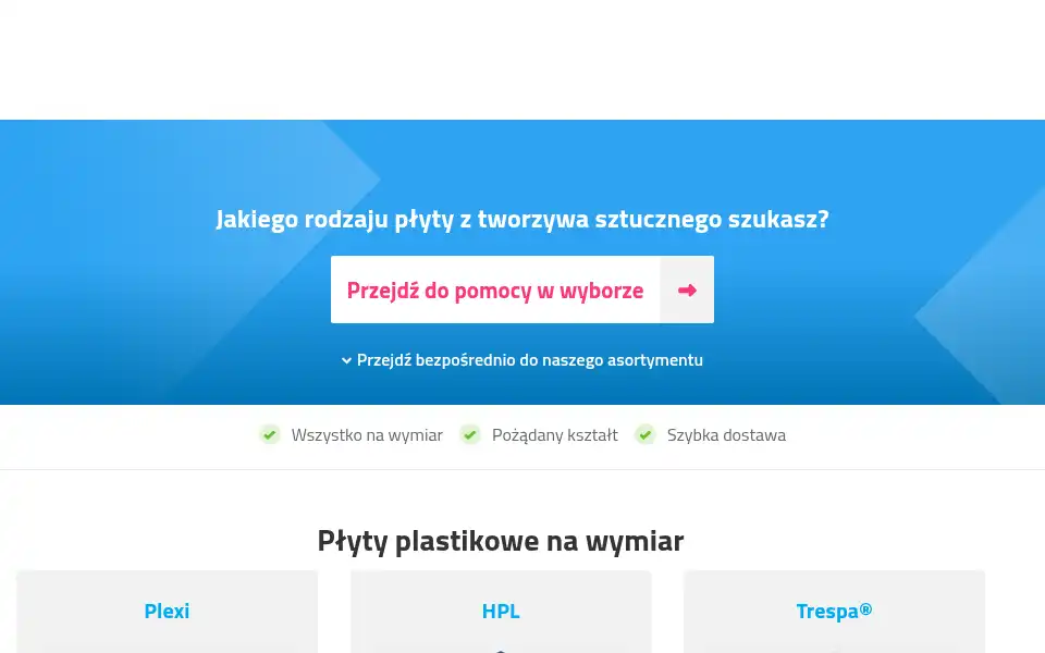 Screenshot of plytyplastikowe.pl