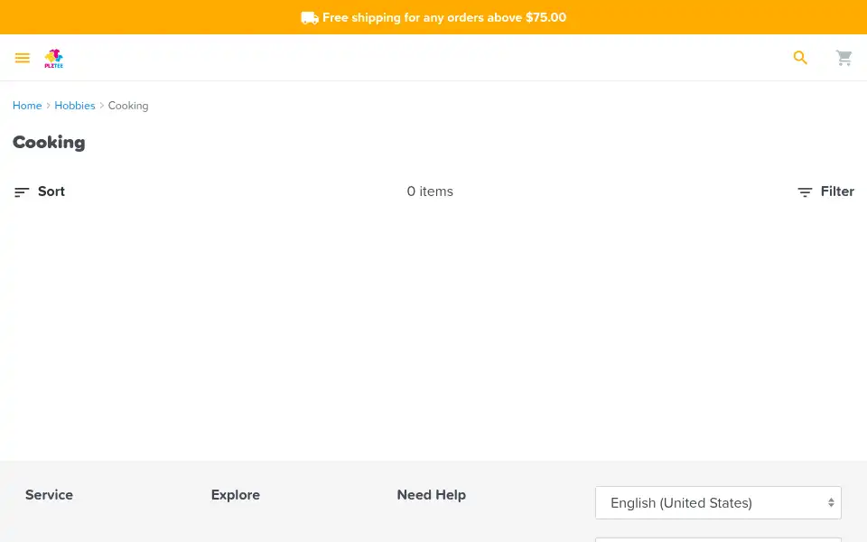 Screenshot of plztee.com
