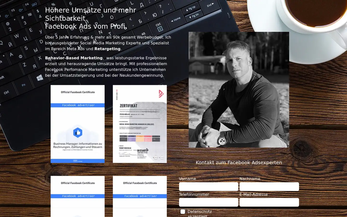 Screenshot of pm-performance.marketing